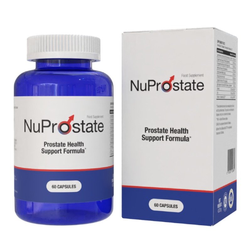 NuProstate prostate supplement bottle