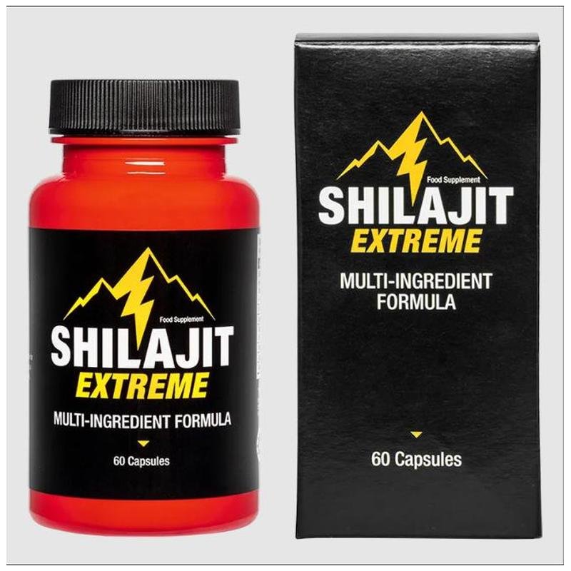 Shilajit Extreme supplement bottle